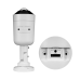 IP камера BCS-P-PTIP1x5FWR2-Ai1, Panoramic, 5MP, 1.68mm, IR LED, SD, Mic, PoE